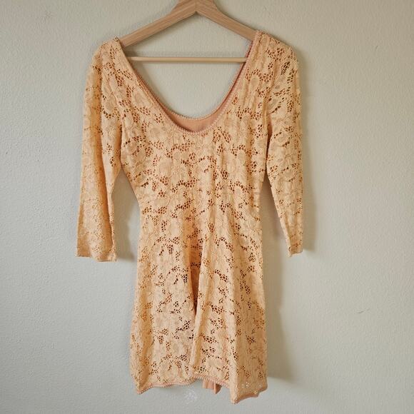 Free People lace mini dress Small - Picture 2 of 8